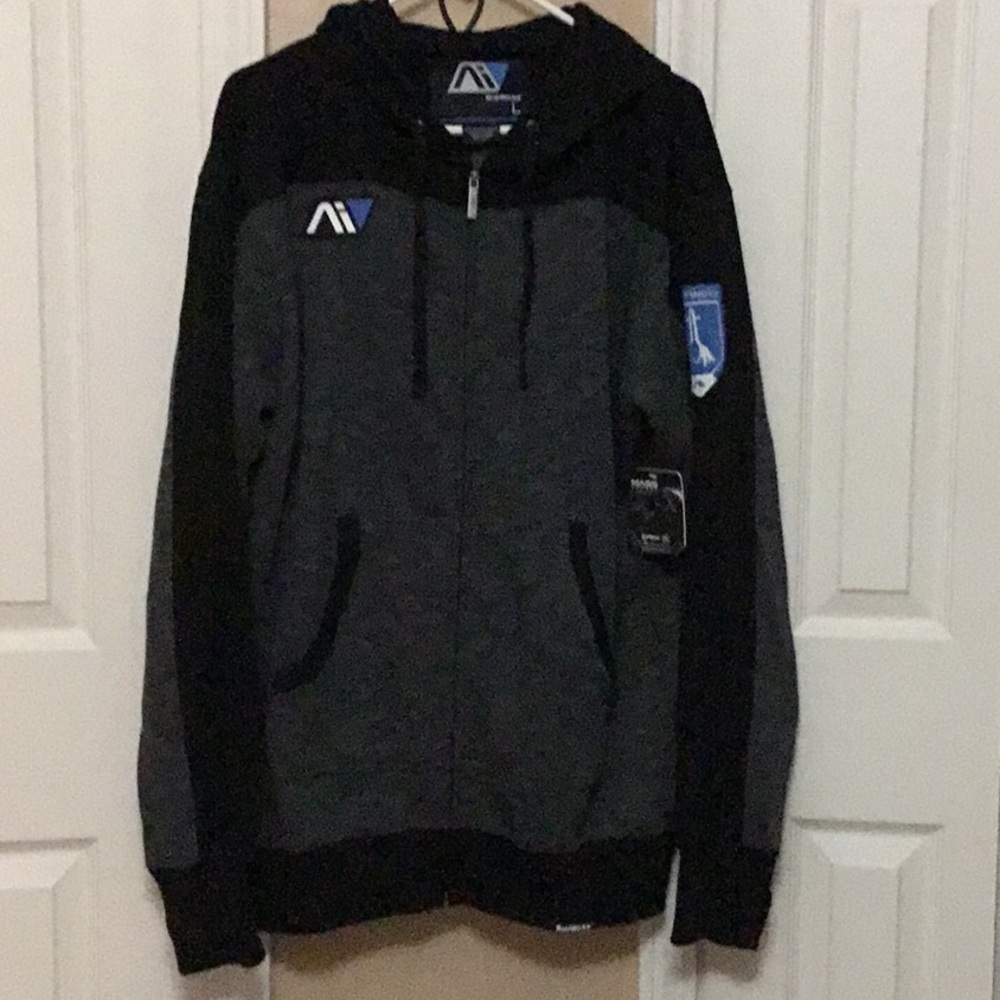 Zip Hoodie L -  Andromeda Logo Mass Effect Game